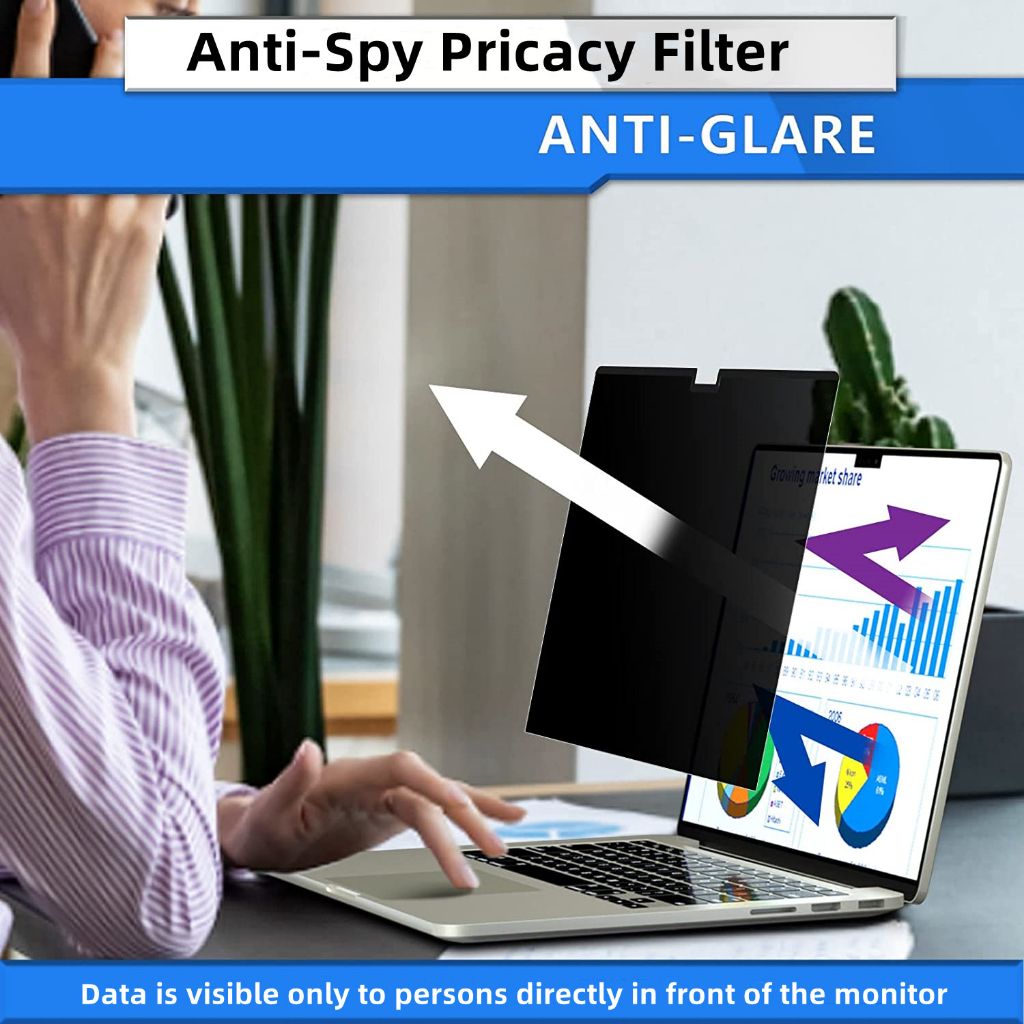 Tấm Lọc Bảo Vệ Màn Hình Riêng Tư Cho MacBook Air 15 M2 A2941 MacBook Air 15 M2 A2941