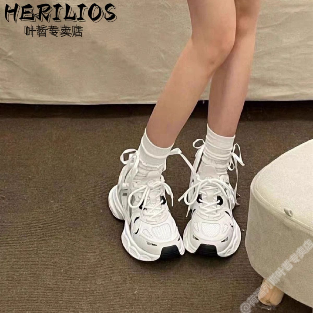 Giày Thể Thao Đế Dày Phối Lưới Thoáng Khí Thời Trang Mùa Hè 2023 Cho Nữ