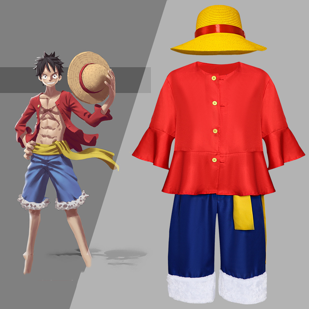 Mũ Hóa Trang Nhân Vật Monkey D Luffy Trong Phim Hoạt Hình One Piece