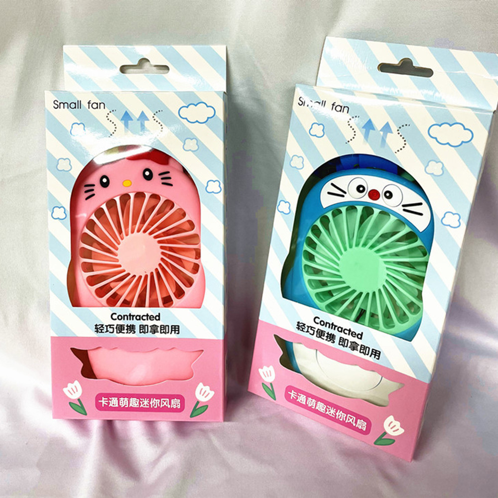 Quạt Cuộn mini Hình Hoạt Hình melody melody Thỏ doraemon pikachu mickey minnie Khủng Long Khủng Long totora cinnamoroll Gió Lớn