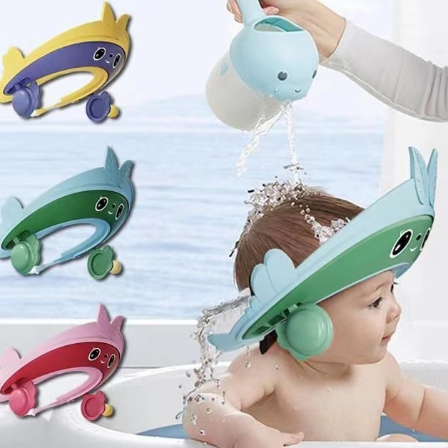 Mũ bảo vệ tai dầu gội đầu bảo vệ trẻ em