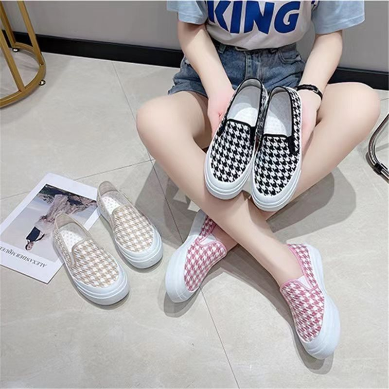 Thoáng khí thoải mái phong cách Hàn Quốc giày nữ lười thời trang AA6454