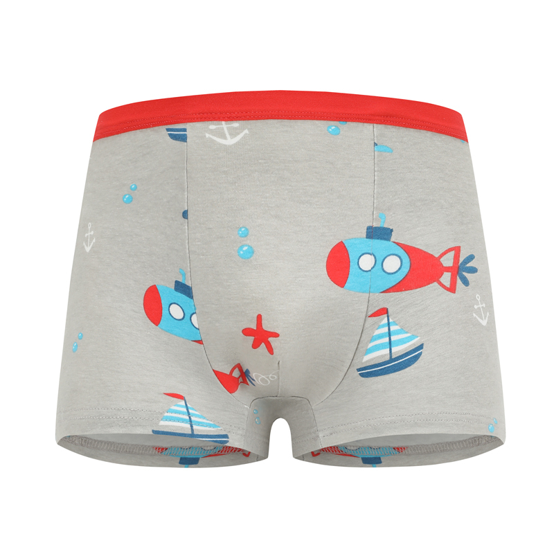 SMY 4 Quần Lót Boxer Cotton Mềm Mại Cho Bé Trai