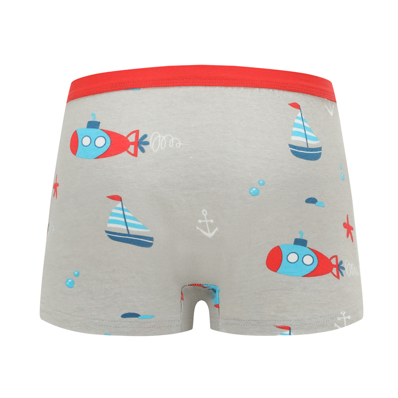 SMY 4 Quần Lót Boxer Cotton Mềm Mại Cho Bé Trai