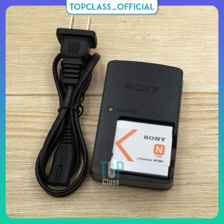 Bộ Sạc Pin Máy Ảnh Sony DSC-W350 W570 W610 W620 W810 W830 NP-BN1