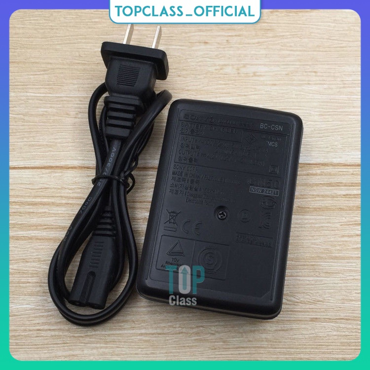 Bộ Sạc Pin Máy Ảnh Sony DSC-W350 W570 W610 W620 W810 W830 NP-BN1