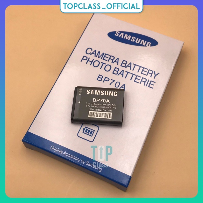 Bộ Sạc Pin Máy Ảnh Kỹ Thuật Số Bp70a Cho Samsung Es80 Es90 Es95 St77 St88 St150f