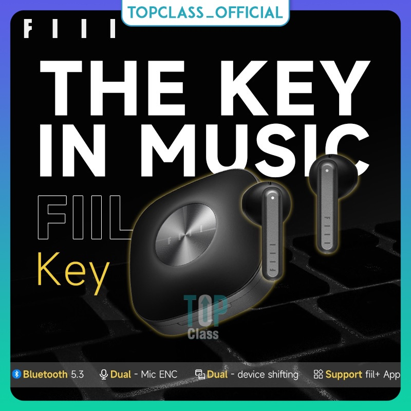 Fiil keyTai Nghe Bluetooth 5.3 TWS Không Dây Nhét Tai Kiểu Dáng Tiện Dụng FIIL Key