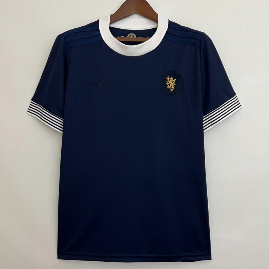 Áo Thun Bóng Đá 150th Anniversary Scotland Màu Xanh Dương Thời Trang 2023 Cho Nam