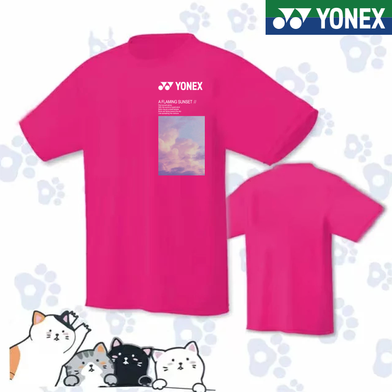 Áo Thun Chơi Cầu Lông YONEX 2023 Thoáng Khí Dành Cho Nam Và Nữ