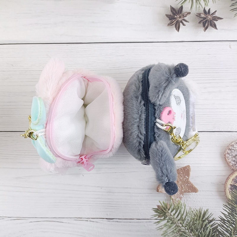 Mousson Túi Đựng Tiền Xu / Tai Nghe Đa Năng Hình Chú Chó Kulomi Pacha Nhồi Bông Dễ Thương