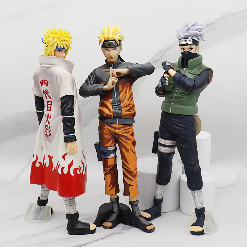 1 Mô Hình Nhân Vật Uchiha Sasuke Kakashi Namikaze Minato Rikudousennin Modo Trong Naruto