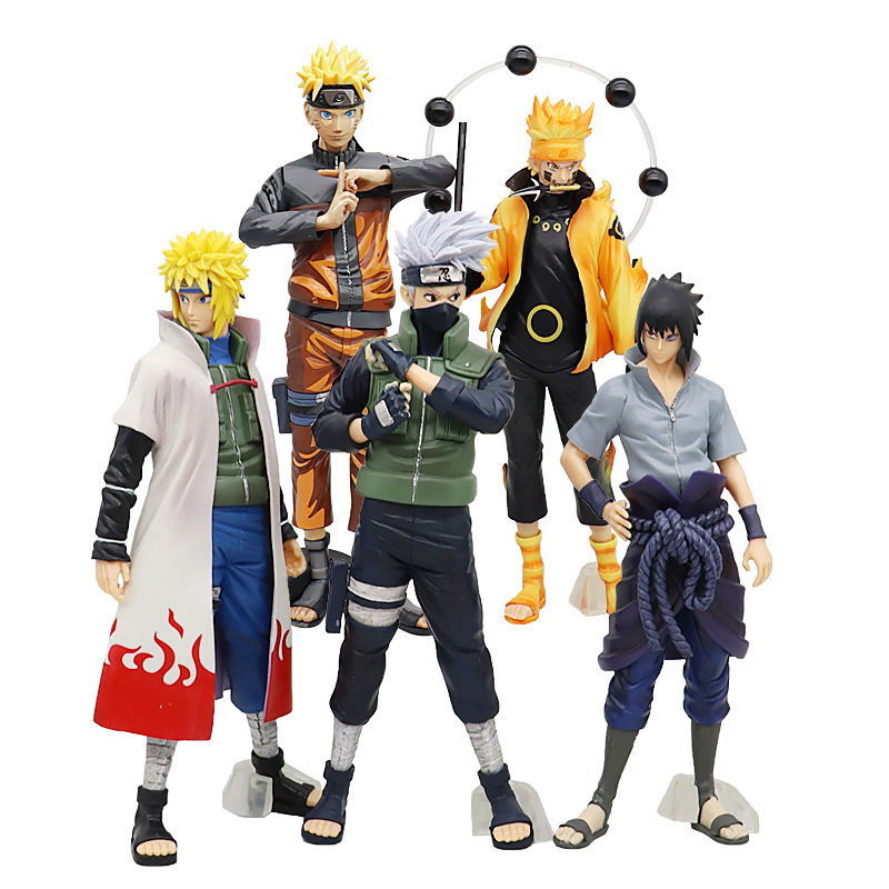 1 Mô Hình Nhân Vật Uchiha Sasuke Kakashi Namikaze Minato Rikudousennin Modo Trong Naruto