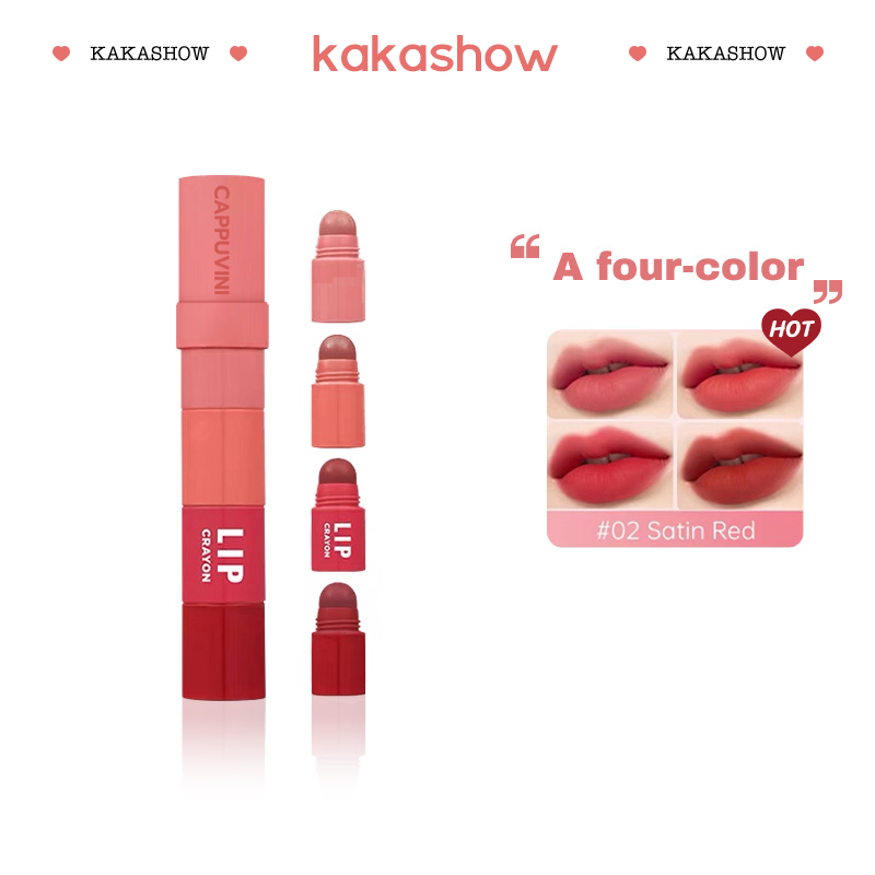 Kakashow Son Môi Màu Nhung Lì Trong Nước Son Kem Lì Màu SOn Lì Son Môi Dạng Bút A729