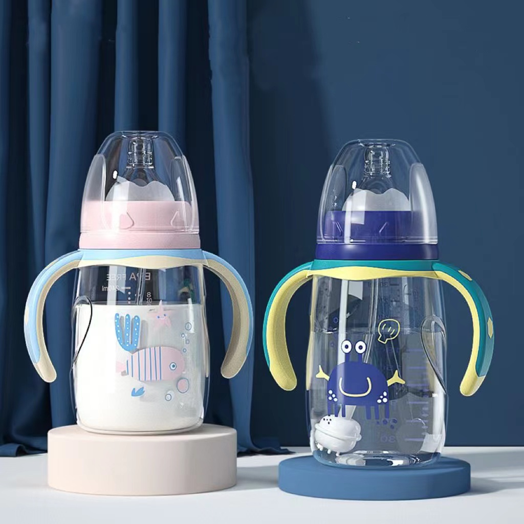 Bình Ăn Silicon Chống Tràn 180Ml/240Ml Tiện Lợi Cho Bé Ăn