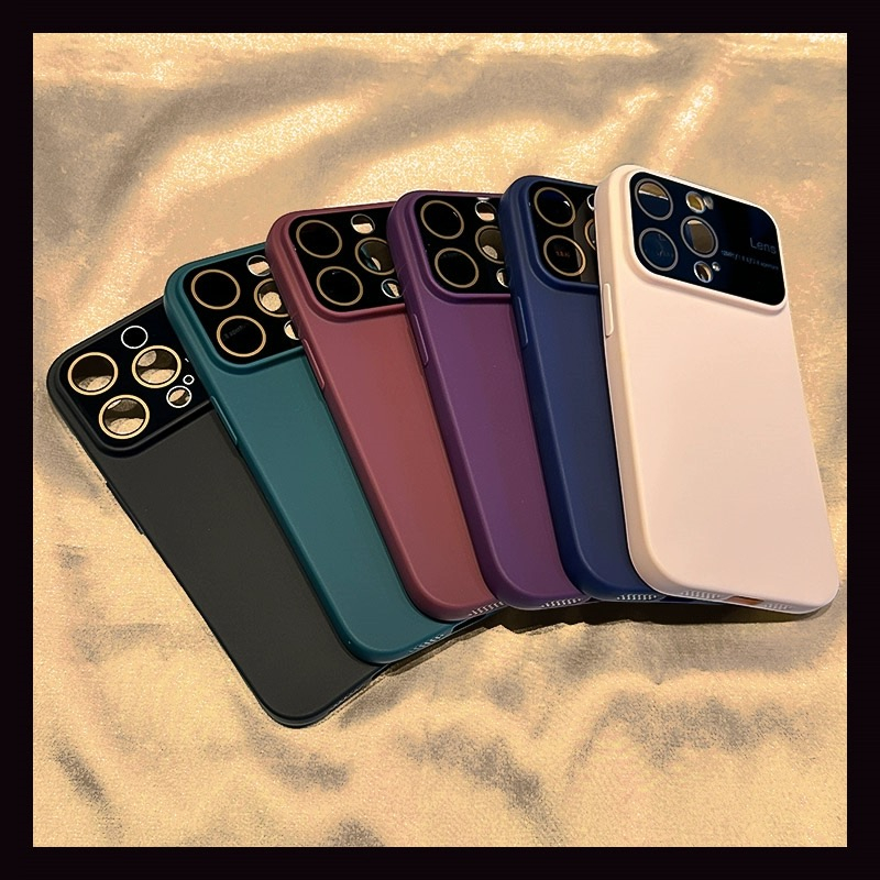 Ốp Điện Thoại Mềm Mặt Nhám Cho compatible for iPhone se2020 7 8 plus x xr xs max 11 12 13 14 pro max