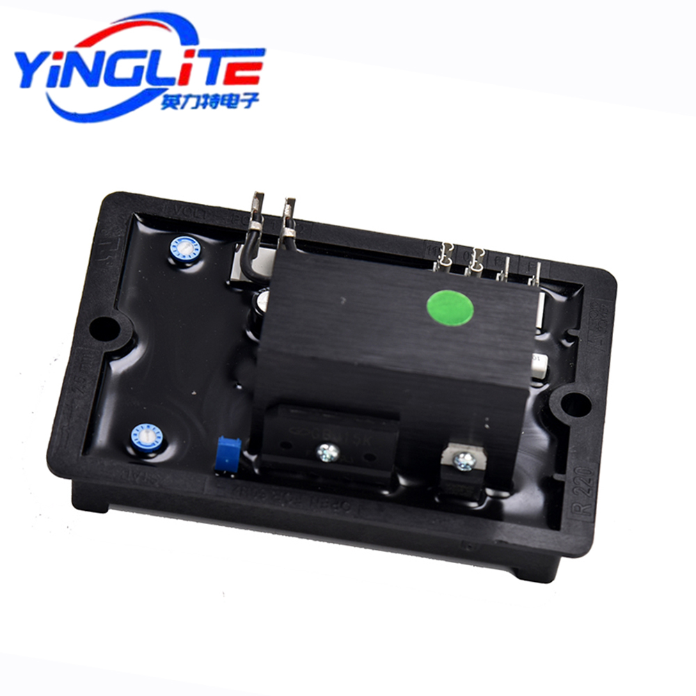 Thiết Bị Điều Khiển Điện Áp Tự Động R220 Diesel AVR Genset Cho Máy Phát Điện Thay Thế