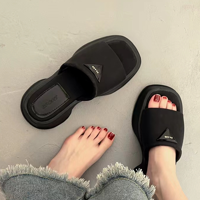 FEIJIANU dép sandal nữ giày nữ dép sandal nữ dép đế cao