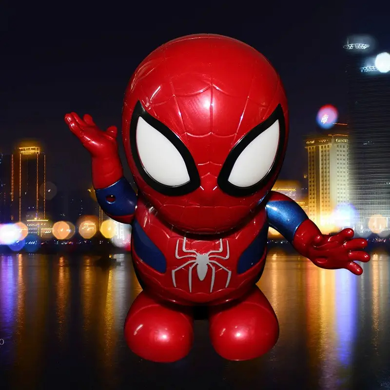 HYG Toys Vũ điệu âm thanh và ánh sáng Robot người nhện