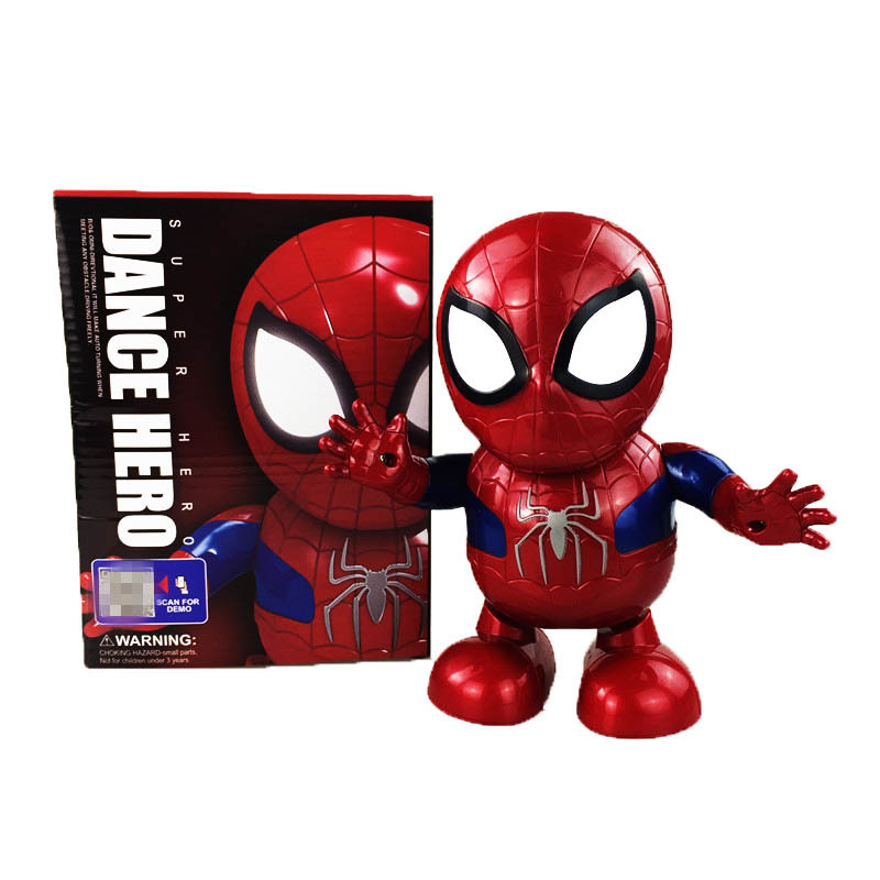 HYG Toys Vũ điệu âm thanh và ánh sáng Robot người nhện