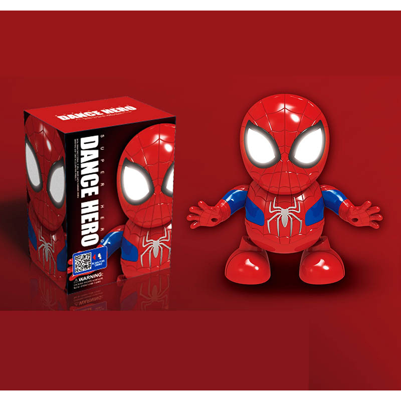 HYG Toys Vũ điệu âm thanh và ánh sáng Robot người nhện