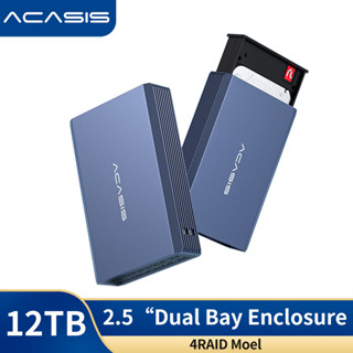  Hộp Đựng Ổ Cứng usb 3.0 2.5 Inch SATA HDD RAID Mở Rộng 12TB 