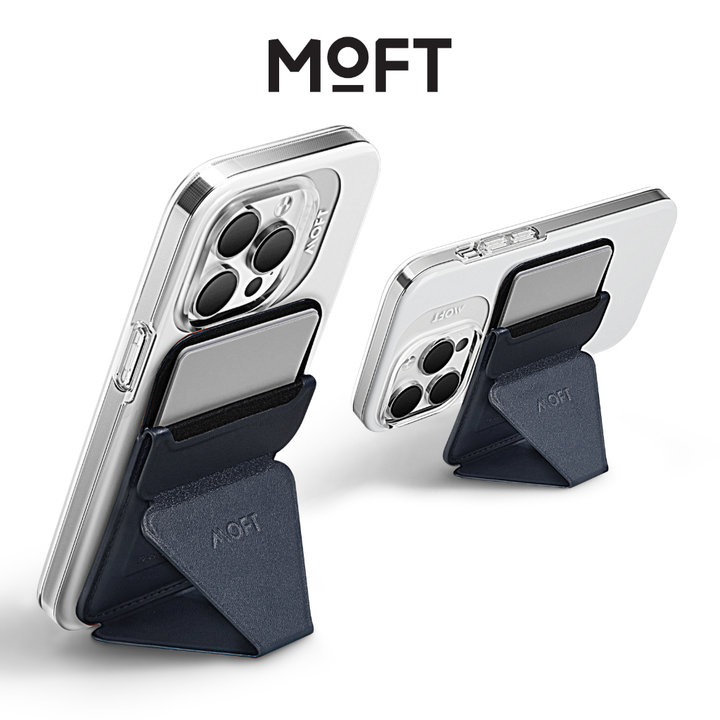 MOFT Magnetic Phone Stand & Wallet Ốp Lưng Cho Iphone 12 / 13 / 14, Ms007m