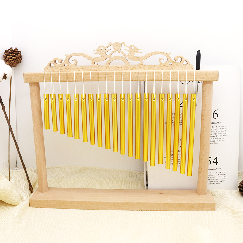 Bộ Vòng Vàng 20 Tông (Hoa Trên Cùng) Nhạc Cụ Gió Orff Chuông Gió Giáo Dục Sớm Cho Bé