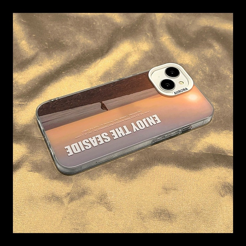 Ốp Điện Thoại Cứng Viền Màu Độc Đáo Thời Trang Cho compatible for iPhone 12 13 14 pro max