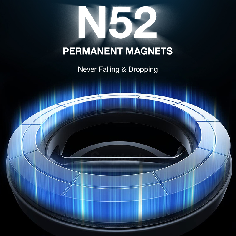 Giá Đỡ Điện Thoại Nam Châm Gắn Xe Hơi Cho iPhone 14 13 12 Pro Max