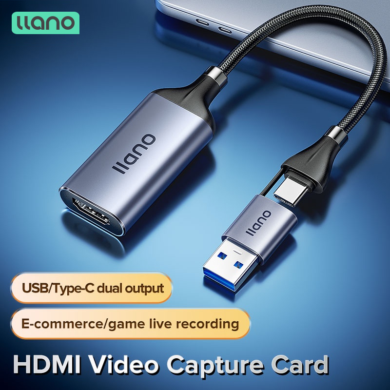 Thẻ Ghi Hình Video HDMI Sang USB 1080P Cho Giảng Dạy Chơi Game