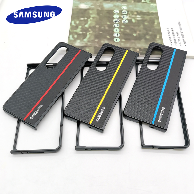 Ốp Điện Thoại Sợi Carbon Siêu Mỏng Cho Samsung Galaxy Z Fold 4 5G Z Fold4