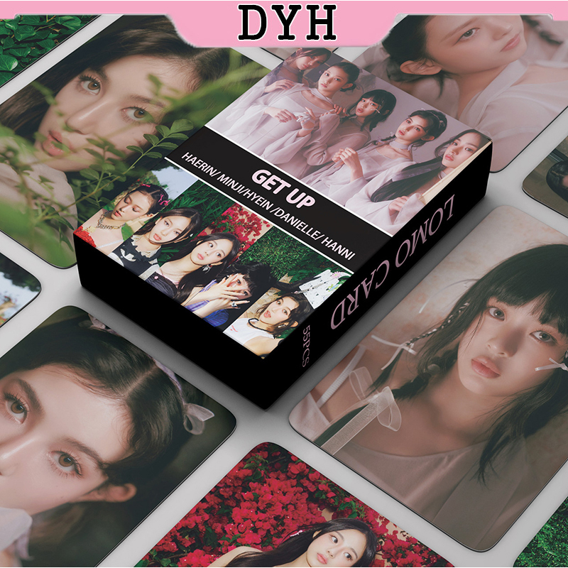 NJ LOMO Card Hộp 55 Tấm Thẻ Hình LOMO MINJI HANNI