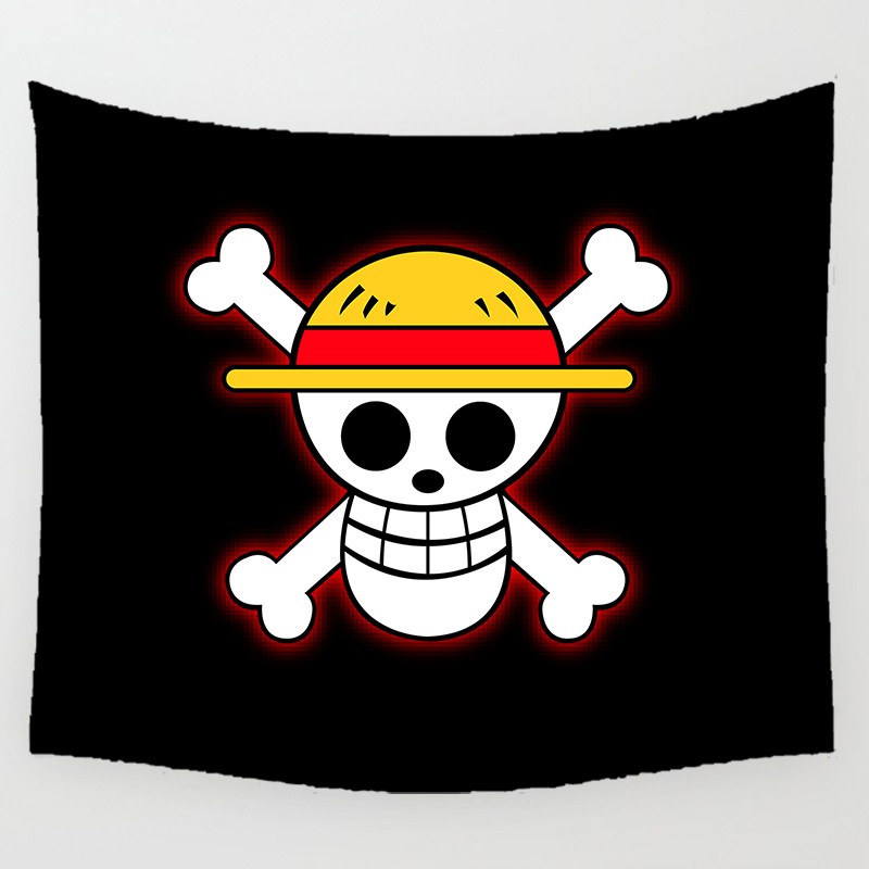 Tranh Vải Treo Tường Trang Trí Hình Nhân Vật luffy Trong Phim Hoạt Hình one piece