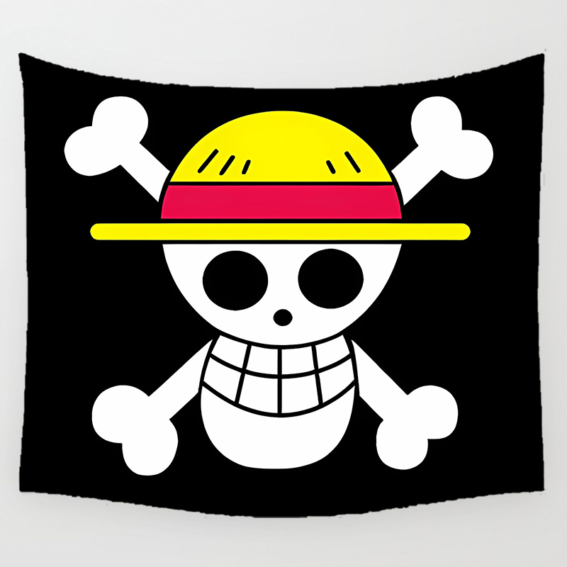 Tranh Vải Treo Tường Trang Trí Hình Nhân Vật luffy Trong Phim Hoạt Hình one piece