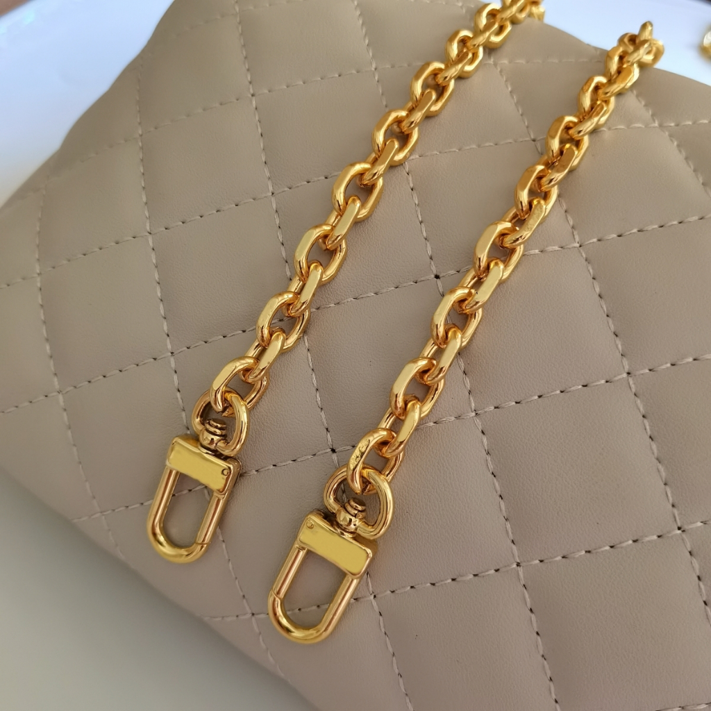 Dây Đeo Túi Xách Hình Chữ O Bằng Kim Loại Màu Vàng dây túi xách dây đeo túi xách