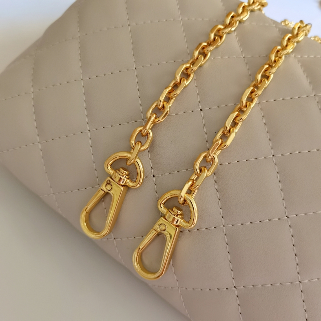 Dây Đeo Túi Xách Hình Chữ O Bằng Kim Loại Màu Vàng dây túi xách dây đeo túi xách