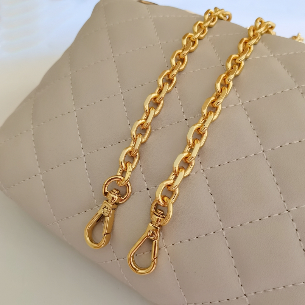 Dây Đeo Túi Xách Hình Chữ O Bằng Kim Loại Màu Vàng dây túi xách dây đeo túi xách