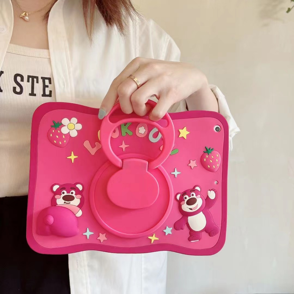 Ốp Máy Tính Bảng Silicon In Hoạt Hình Cho IPad Mini 1 2 3 4 5 6 IPad 2 3 4 5 6 IPad Air 4 IPad Pro 10.5 inch Pro 2018 2020 11 inch