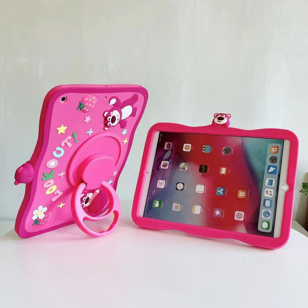 Ốp Máy Tính Bảng Silicon In Hoạt Hình Cho IPad Mini 1 2 3 4 5 6 IPad 2 3 4 5 6 IPad Air 4 IPad Pro 10.5 inch Pro 2018 2020 11 inch