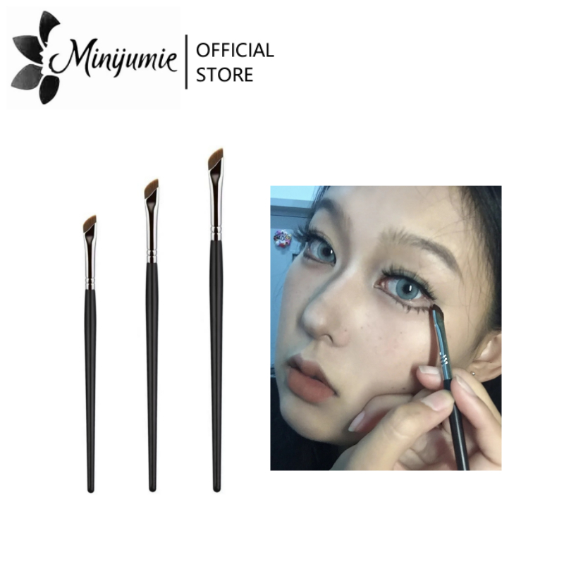 Minijumie® Cọ kẻ mắt thiết kế đầu dẹt chuyên dụng trong trang điểm