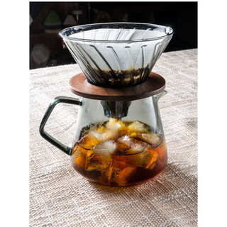 Kính Bình Rót Cà Phê Bằng Thủy Tinh 600ml