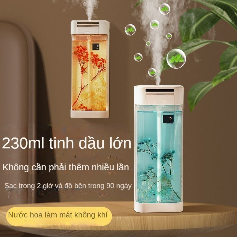 230ml Máy khuếch tán tinh dầu thiên nhiên máy phun sương thơm phòng ngủ máy xông tinh dầu thơm phòng khử mùi ẩm mốc phòng khử mùi nhà vệ sinh nhà tắm