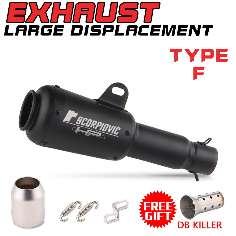 Ống Pô Giảm Thanh Cho Xe Mô Tô 38-51mm