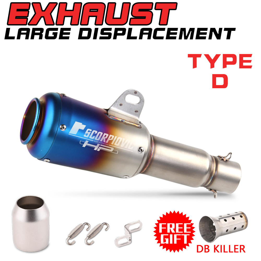 Ống Pô Giảm Thanh Cho Xe Mô Tô 38-51mm