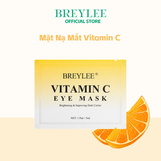 1 Cặp Mặt Nạ Mắt Breylee Chứa Vitamin C Dưỡng Ẩm Làm Trắng Da Chống Quầng Thâm 5g