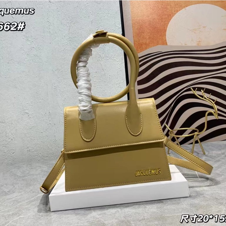 Túi Đeo Chéo Jacquemus Chính Hãng 100% Da Thật Thời Trang 2023 Cho Nữ