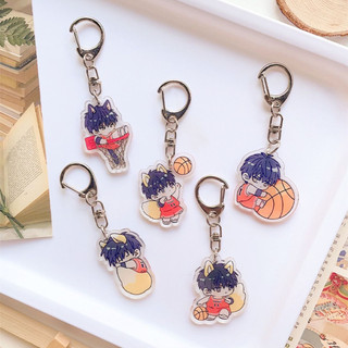 Móc Khóa Acrylic Hình Nhân Vật Anime Slam Dunk Sakuragi Flower Road Kaede Rukawa