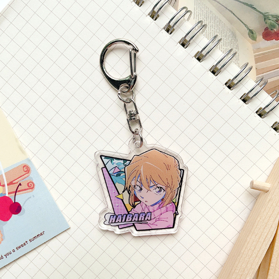 Móc Khóa Acrylic Hình Thám Tử Conan Hoạt Hình Dễ Thương