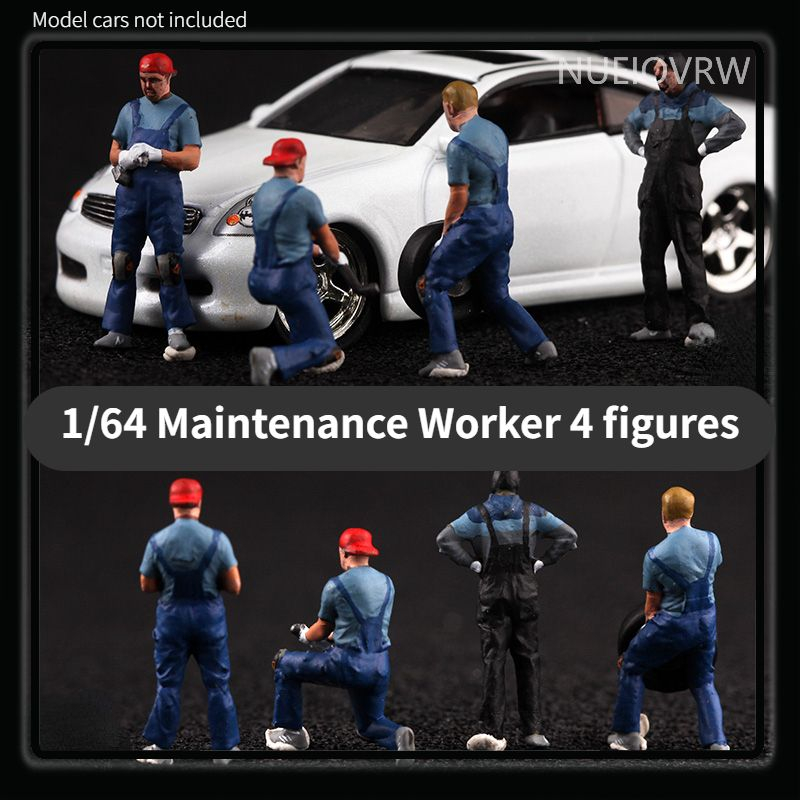 Mô Hình Búp Bê Công Nhân Diorama Tỉ Lệ 1 / 72